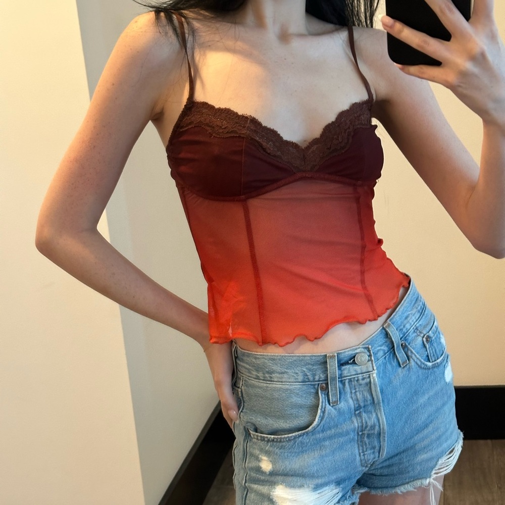 I.AM.GIA Mesh Tank Top
